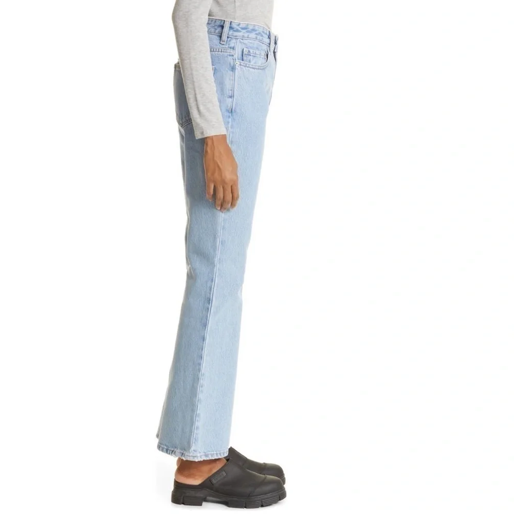 NWT GANNI Betzy High Waist Rigid Bootcut Jeans 30